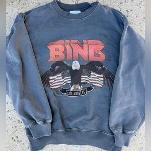 Anine Bing Graphic Pullover Size S